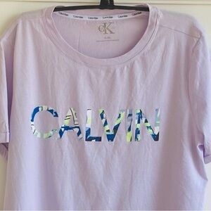 New Calvin Klein Short Sleeve Tee Shirt